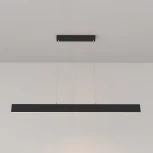 Подвесной линейный светильник Step 3000K 1x30Вт 120° LED Maytoni Technical P010PL-L30B (220V, на тросе)