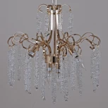 Подвесная люстра хрустальная Reluce 08286-0.4-06 FG (220V, на цепи)