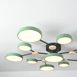 Потолочная люстра с пультом на штанге LED Lu Carte LC-11-1725