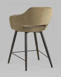 Стул полубарный Stool Group Саймон велюр капучино УТ000025176