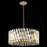Подвесная люстра Citilux Ингвар CL334283 (220V, хрусталь, на цепи, круглые)