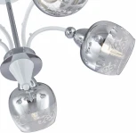 Потолочная люстра на штанге Arte Milano Napoli-326008 326008/5A WH+CR (220V)