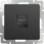 Розетка Ethernet RJ-45 (графит рифленый) Werkel W1181004 (a050748)