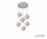 Подвесной светильник iLedex Mob P1009-6 WH (220V, на проводе, шарики)