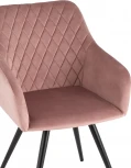 Стул вращающийся Дастин велюр пыльно-розовый УТ000036172