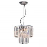 Подвесная люстра ярусная Vitaluce V5179-9/4S (220V, на тросе, круглые)