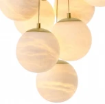 Подвесная люстра Fluorite Unity FL1048-13P (220V, на проводе, шарики)