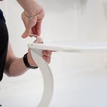 Банкетка Берже 26 белый ясень от фабрики Mebelik