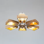 Потолочная люстра на штанге Arte Lamp Brussels A8030PL-6WH (220V)