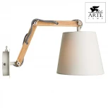 Бра на гибкой ножке Arte Lamp Pinocchio A5700AP-1WH (220V, выключатель)