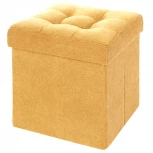 Пуфик Dreambag складной Желтый Велюр 13582