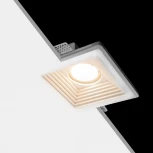 Гипсовый встраиваемый светильник под гипсокартон под покраску Loft It Ghost 10356B (220V)