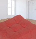 Пуф Dreambag Лотос Коралловый Велюр 13209