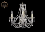 Подвесная люстра Art Classic 11.11 11.11.3.165.Gd.Sp (220V, хрусталь, на цепи, подсвечник, свеча)