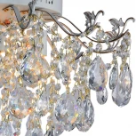 Потолочная люстра хрустальная Reluce 04037-0.3-06 WH+GOLD PN