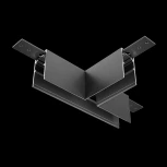 Коннектор Т-образный Exility накладной черный (магнитный) Maytoni Technical TRA034CT-41B