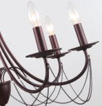 Подвесная люстра F-Promo Plini 2590-7P (220V, на цепи, свеча)