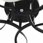 Потолочная люстра на штанге Arte Milano AMALFI-325885 325885/5A BK+CR (220V)