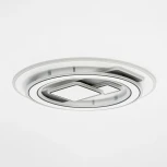 Потолочная люстра светодиодная с пультом Citilux Costa CL741020 (регулировка яркости, 220V, круглые)