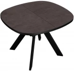 Стол DikLine B110 Хромикс бронза,опоры черные