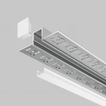 Алюминиевый профиль скрытого монтажа 53x13 Maytoni Led Strip ALM-5313A-S-2M