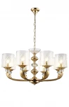 Подвесная люстра Crystal Lux Gracia SP8 GOLD