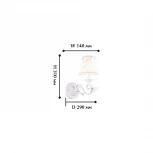 Бра Favourite Mariposa 1839-1W (220V, ленточки)