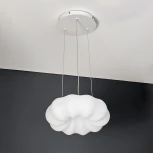 Подвесной светильник с пультом Zortes Soft ZRS.1119.01 (LED, 220V, на тросе, цветы)