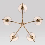 Подвесная люстра Eurosvet Sortino 60097/5 золото