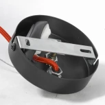 Подвесной светильник Lussole Lgo Nampa LSP-9933 (220V, на тросе, шар, клетка, IP21)