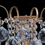 Бра MW-Light Жемчуг 232028201 (220V, хрусталь, подвески, шарики)