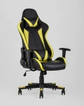 Кресло игровое TopChairs Gallardo желтое УТ000004573