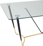 Стол обеденный Stool Group Даймакс 180*90 прозрачный УТ000036108
