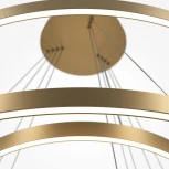 Подвесной светильник ярусный светодиодный Maytoni Rim MOD058PL-L174BSK (220V, на тросе)