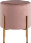 Пуф Кейси велюр пыльно-розовый УТ000035905