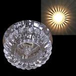 Встраиваемый точечный светильник Reluce 17247-9.0-001GS G9 CR (220V, круглые)