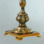 Интерьерная настольная лампа Ambiente by Brizzi Navarra 02228T/3 PB (220V)