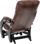 Кресло-качалка Модель 68 (Футура) Венге текстура, к/з Antik crocodile 2500000177507 Leset