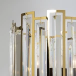 Настольная лампа Bogate's Cella 01148/1 черный/золото (220V, хрусталь, выключатель, круглые)