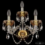 Бра Bohemia 5402 5402B/2+1/165 G Amber/M-1G