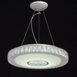 Подвесная люстра DeMarkt Фризанте 687010601 (регулировка яркости, LED, 220V, диммер, пульт управления, на тросе)