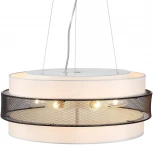 Потолочный светильник круглый Lumion Animaisa 8002/6C белый, черный металл/металл, текстиль Е27 6*60W 220V (круглые)