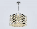 Подвесная люстра с хрусталем Ambrella High Light LH41001 (220V, на цепи, круглые)