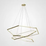 Подвесной светильник (люстра) Vesanto Cameron Design House D100+120+150 ImperiumLoft 40,2477 (207818-22) (LED, 220V, на тросе)