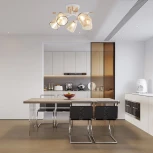 Потолочная люстра на штанге Arte Milano AMALFI 327410/5 FG+WH (220V)