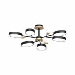 Потолочная люстра светодиодная на штанге LED4U LED4U L3220-830 BK