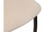 Стул Woodville на металлокаркасе Tod beige / black 15276