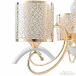 Подвесная люстра Arte Milano Florentia-9787 309787/6 Wh/Gd (220V, на цепи)