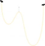 Трековый подвесной светильник с гибким неоном гибкий 48V Tau Exility 3000K 100Вт 360° LED (магнитный) Maytoni Technical TR101-2-100W3K-B