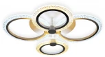 Потолочная люстра Ambrella Acrylica FA4061 (регулировка яркости, LED, 220V, пульт управления, кольцо)